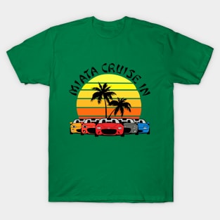 Miata Cruise In T-Shirt